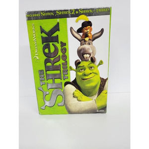 The Shrek Trilogy (DVD, 2007, Multiple‎ Disc Set) Like New